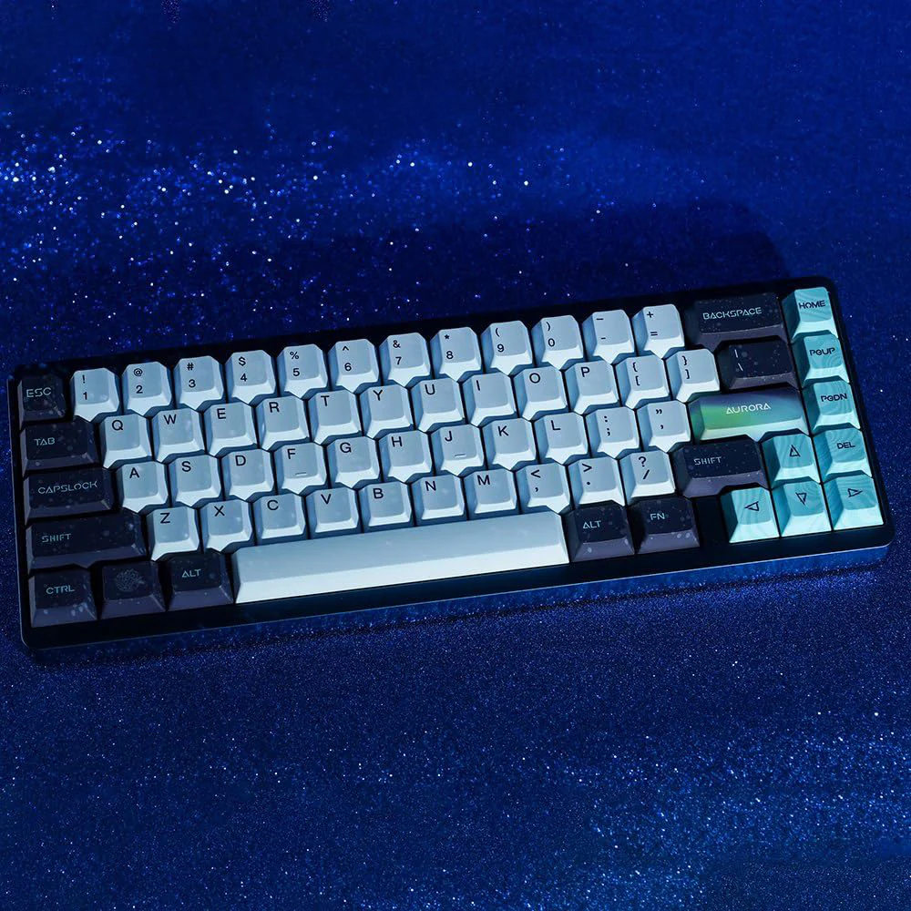Varmilo Muse 65 Magnet Switch Wired Hot-Swap RGB 67 Keys Metal Gaming Mechanical Keyboard Aurora - Image 4