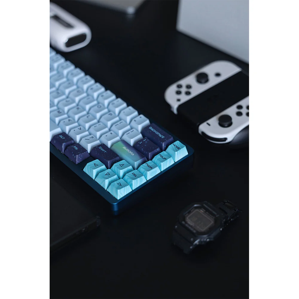 Varmilo Muse 65 Magnet Switch Wired Hot-Swap RGB 67 Keys Metal Gaming Mechanical Keyboard Aurora - Image 9