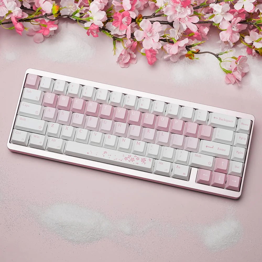 Varmilo Muse 65 Magnet Switch Wired Hot-Swap RGB 67 Keys Metal Gaming Mechanical Keyboard Sakura - Image 4