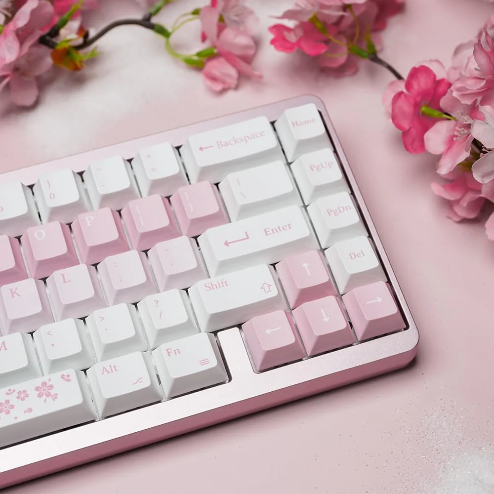 Varmilo Muse 65 Magnet Switch Wired Hot-Swap RGB 67 Keys Metal Gaming Mechanical Keyboard Sakura - Image 7