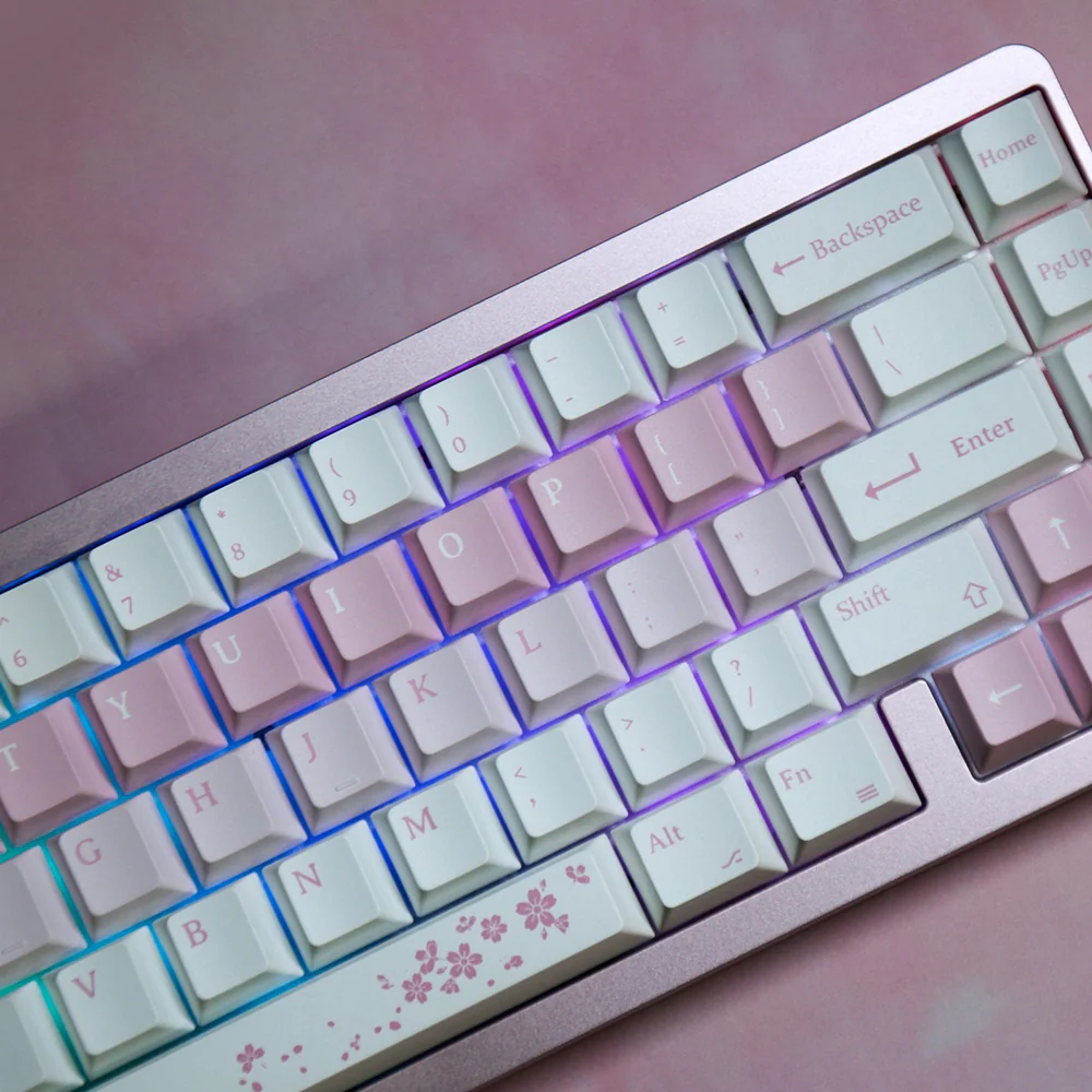 Varmilo Muse 65 Magnet Switch Wired Hot-Swap RGB 67 Keys Metal Gaming Mechanical Keyboard Sakura - Image 9