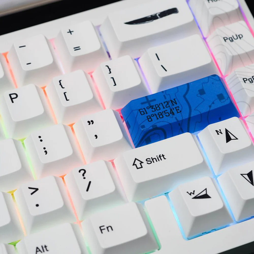 Varmilo Muse 65 Magnet Switch Wired Hot-Swap RGB 67 Keys Metal Gaming Mechanical Keyboard Summit - Image 8
