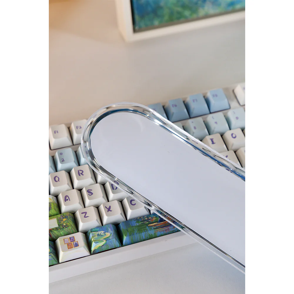 Varmilo TPU Clear Gel Wrist Rest 80% Monet - Image 5