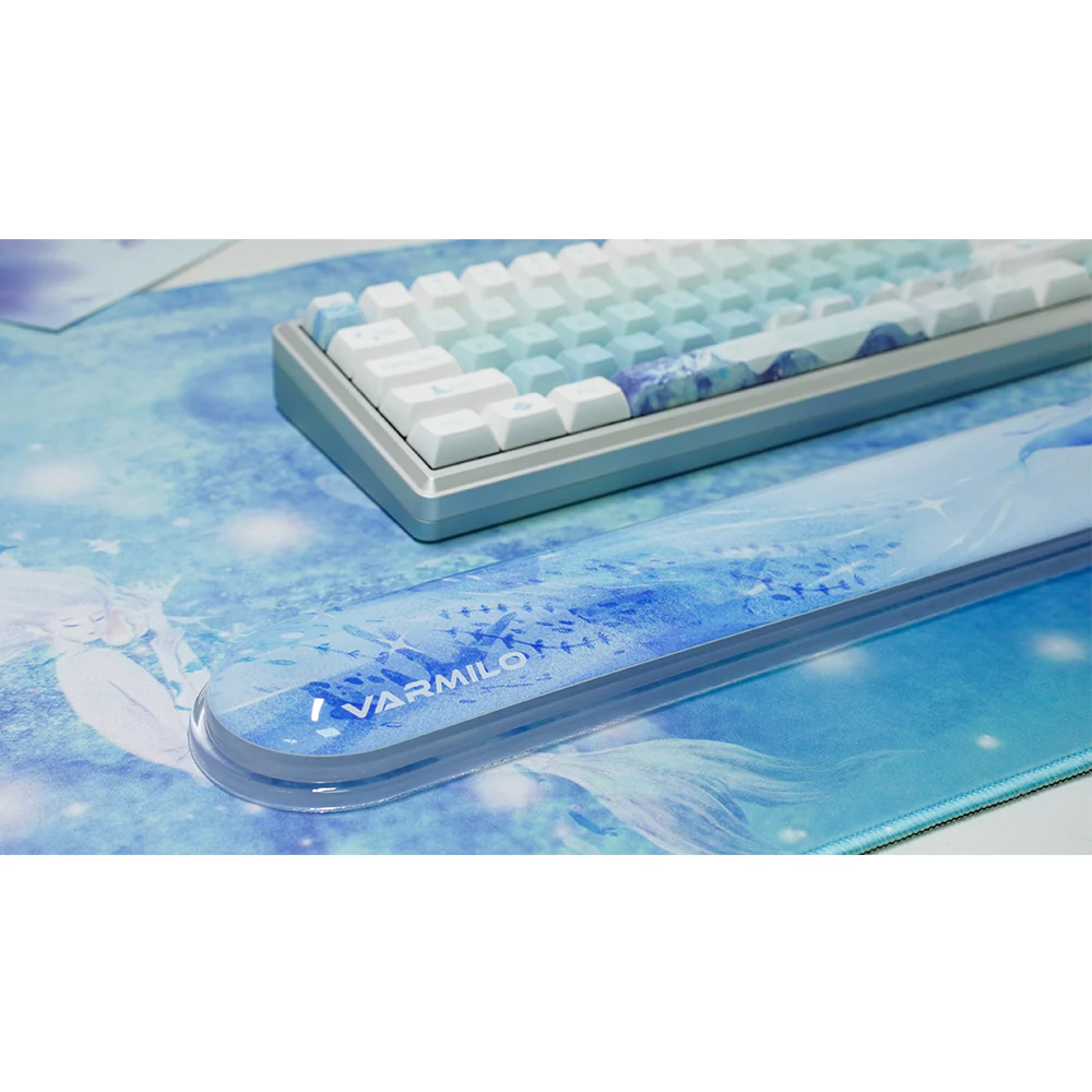 Varmilo TPU Clear Gel Wrist Rest 80% Sea Melody - Image 3