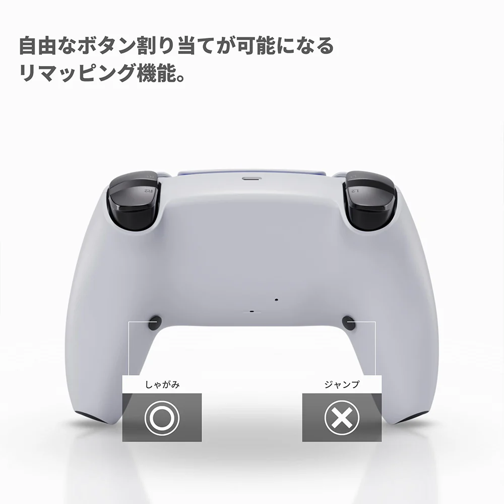 Void Gaming FPS推奨カスタムコントローラー Voidボタンタイプ For PS5 | PC  ホワイト - Image 9