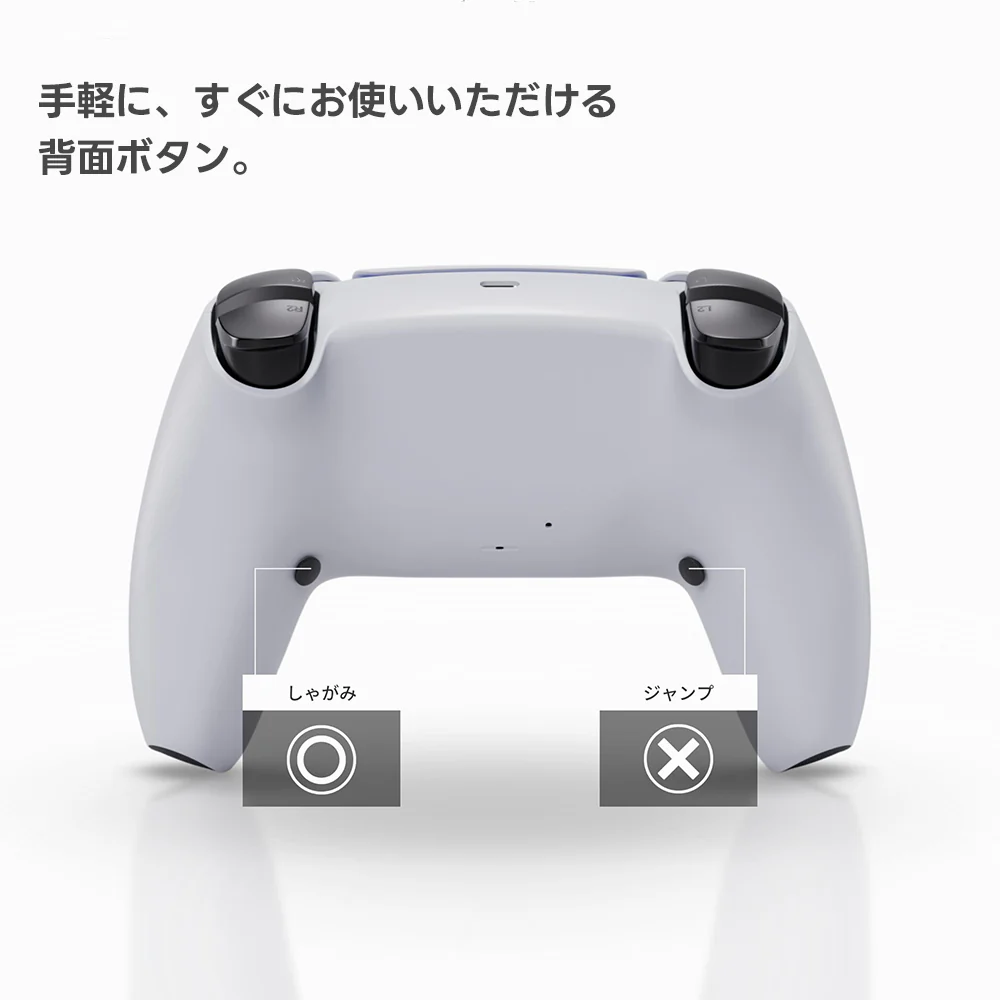 Void Gaming スターターカスタムコントローラー Voidボタンタイプ For PS5 | PC  ミッドナイトブラック - Image 9