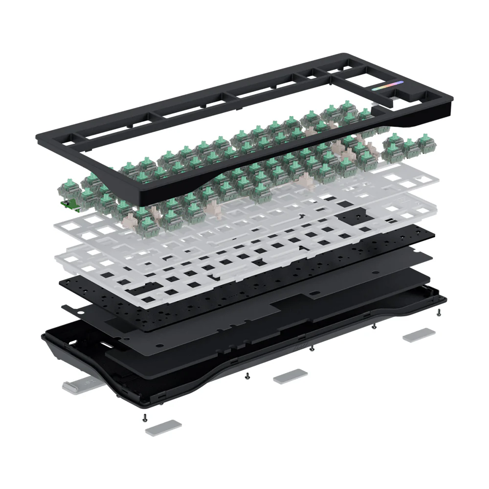 Wooting 80HE Magnetic Hotswap RGB Keyboard Black - Image 7