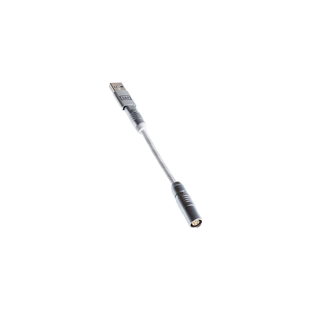 Wooting Detachable USB-C Coiled & Straight Cable Set Just White - Image 3