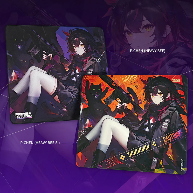 X-raypad Unique Heavy Bee eSports Mousepad P.CHEN 魅 Purple (SPEED VERSION) - Image 6