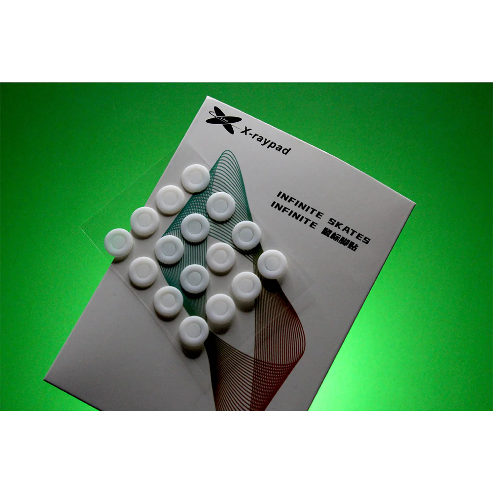 X-raypad Jade Speed Mouse Skates Universal 0.8mm PTFE Donuts 32個入り - Image 6