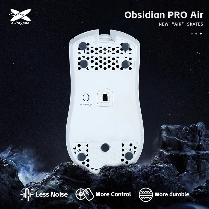 X-raypad Obsidian PRO Air UPE Universal Dot Mouse Skates 40個入り - Image 8