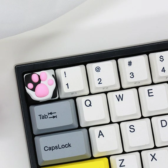 ZOMO PLUS ABS Kitty Paw Keycap Cow Cat for Cherry MX Switches - Image 5