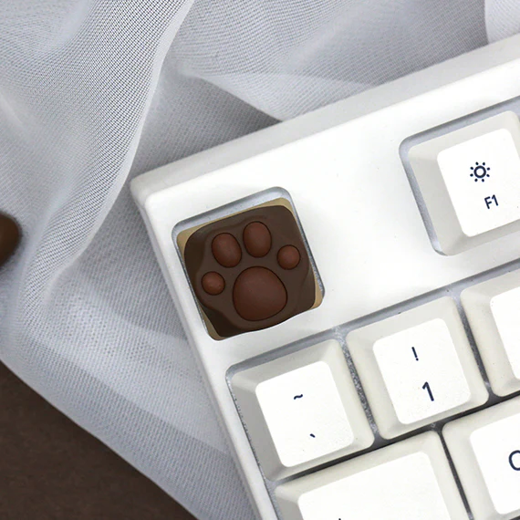 ZOMO PLUS ABS Kitty Paw Keycap Siamese Cat for Cherry MX Switches - Image 5