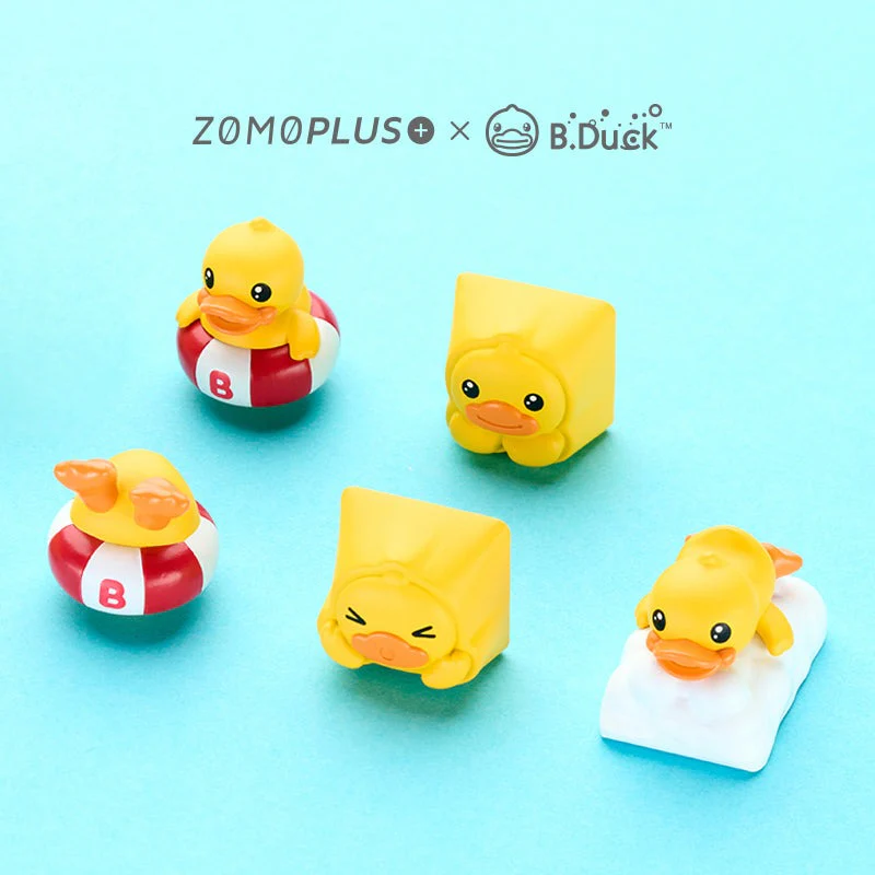 ZOMO PLUS X B.Duck 3D Artisan Keycap Blind Box 9pcs - Image 6