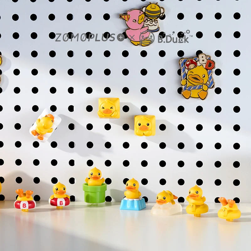 ZOMO PLUS X B.Duck 3D Artisan Keycap Blind Box 9pcs - Image 7