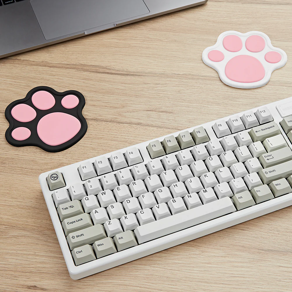 ZOMO PLUS Cat Paw Coaster White Pink - Image 4